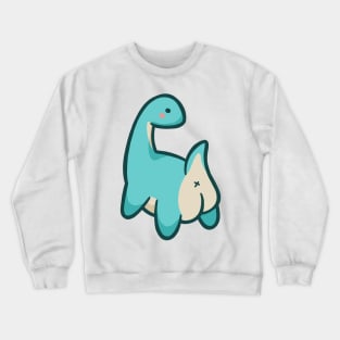 Cute dino,Long neck booty, Dinosaurus. Crewneck Sweatshirt